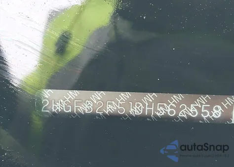 2013 Honda Civic Lx из США, поврежденный, VIN 2HGFB2F51DH562558